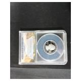 US 2010-S Quarter Dollar, Silver, ANACS PR70 DCAM