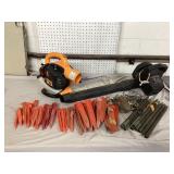 Poulan Pro Gas Blower, Air Stream II Blower-Vac, S