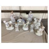 Ceramic Figures, Including Occupied Japan Pieces