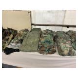 20 Military Camouflage Uniform Pieces