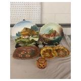 Decorative Ceramic Plates and Dishes Assortment