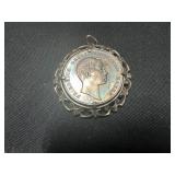 1868 Friedrich Grosherzog von Baden Medal Pendant
