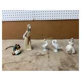 5 Porcelain Figurines