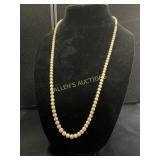 Strand of Simulated Pearl Necklace