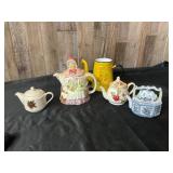 Decorative Teapots and Pitcher