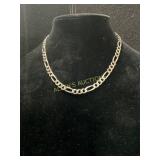 Sterling Silver Figaro Chain Necklace