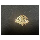 14-Karat Gold Grandma Charm