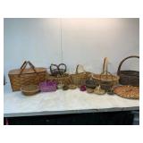 Woven Baskets and Decorative Pieces