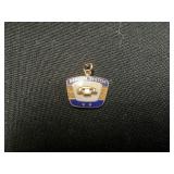 10 kt Gold General System Charm, 2.3 Grams