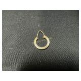 14 kt Gold Hoop Earring, 1.4 Grams