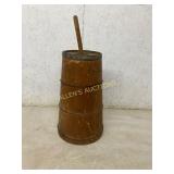 Wooden Butter Churn with Plunger