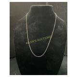 Sterling Silver Chain Necklace, 4.7 Grams