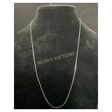 Sterling Silver Chain Necklace, 5.9 Grams