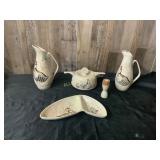 Red Wing Pottery Bob White Collection, 5-Piece Set