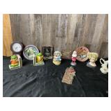 12 Decorative Items Including Figurines