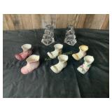 James Kent ï¿½Old Foleyï¿½ Mini Boot Vases and Crystal