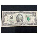 Series 1953 Two-Dollar U.S. Banknote
