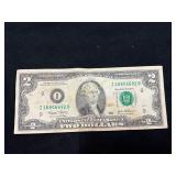 Series 1953 Two-Dollar Bill, United States