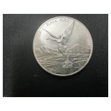 2012 Mexican Silver Libertad Coin
