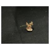 10 kt Gold Charm Featuring Detailed Design