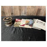 Train Collectibles Lot with Ceramic Jar