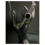 14 kt Gold Ring with Black Inlay