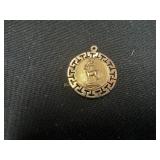 18 kt Gold Double-Sided Charm, 2.2 Grams
