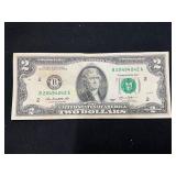 Series 2013 U.S. $2 Federal Reserve Note