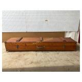 Wooden Storage Case with Metal Accents