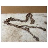 16-Foot Steel Chain with Hooks and Box
