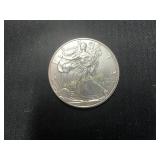 1947 Walking Liberty Silver Dollar Coin