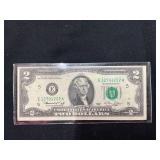 1976 US $2 Federal Reserve Note
