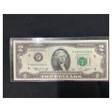 United States $2 Federal Reserve Note, Series 1976