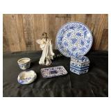Decorative Ceramic Pieces and Figurine Lot