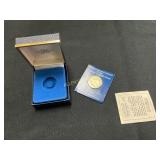 1976 U.S. Bicentennial Gold Medal by Franklin Mint