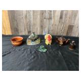 Six Ceramic and Decorative Items