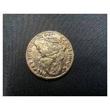 Spanish Silver Coin, Likely 17th Century