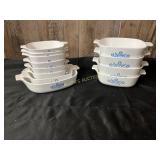 12 CorningWare Blue Cornflower Dishes