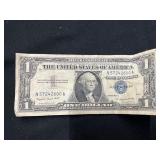 1935 Series One Dollar Silver Certificate