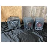 Portable AM/FM Stereo with Dual Speakers