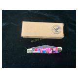 Eagle Edge Folding Knife with Multicolor Handle