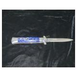 Tac-Force Milano Folding Knife with Blue Handle