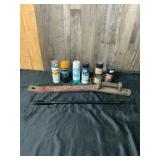 Spray Paint Cans and Metal Tools