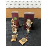 2 Boyds Bears & Friends Resin Figurines