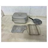 Aluminum Roasting Pan with Accessories
