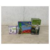 3 Household Items: Glucose Monitor Kit, Tomato Pla