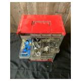 Plastic Storage Organizer With Hardware