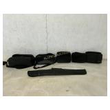 Six Black Soft Cases