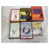 Six Hardcover and Paperback Books