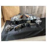 Automotive Parts Lot Including Headlights and Mirr